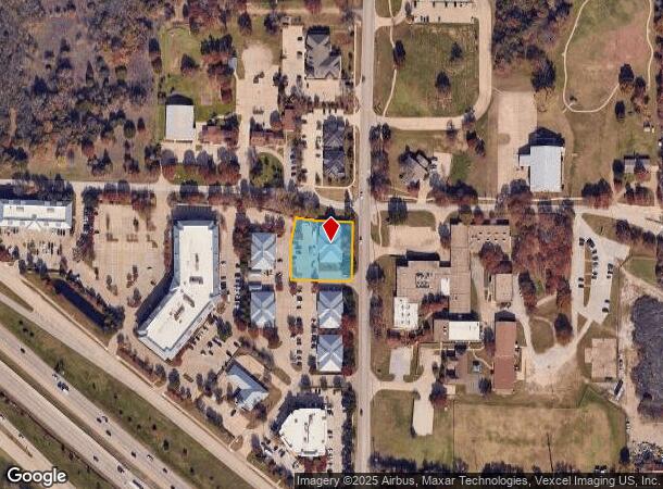  1190 N Carroll Ave, Southlake, TX Parcel Map