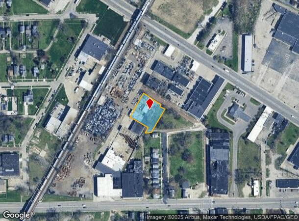  2266 Smead Ave, Toledo, OH Parcel Map