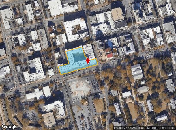 150 W Broad St, Athens, GA Parcel Map