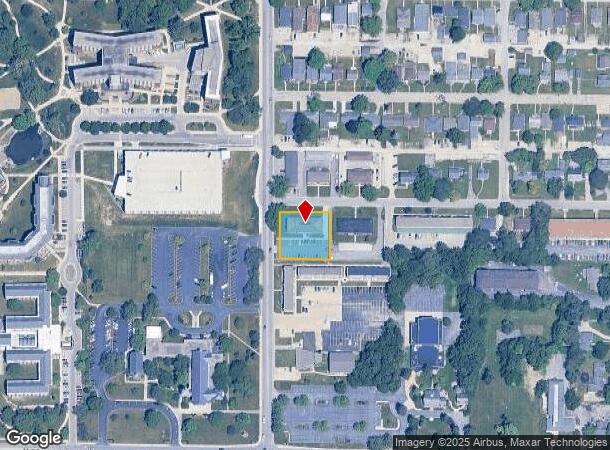 1215 W Wayne St, Muncie, IN Parcel Map