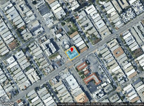  10329 Palms Blvd, Los Angeles, CA Parcel Map