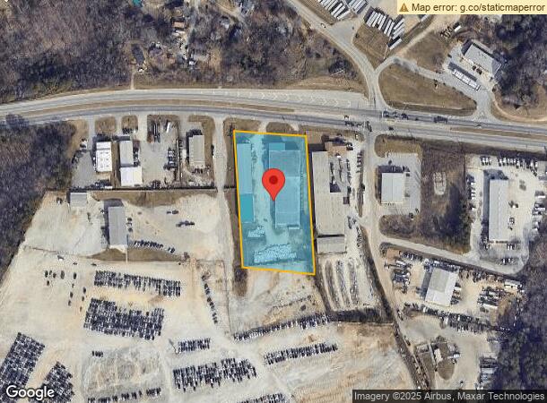  1604 Athens Hwy, Gainesville, GA Parcel Map