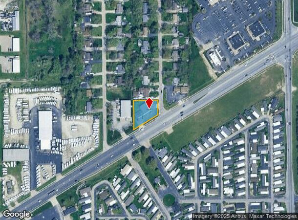  9820 Pendleton Pike, Indianapolis, IN Parcel Map