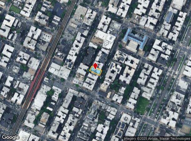  2317 Morris Ave, Bronx, NY Parcel Map