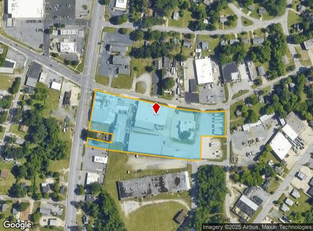  331 Burton Ave, High Point, NC Parcel Map
