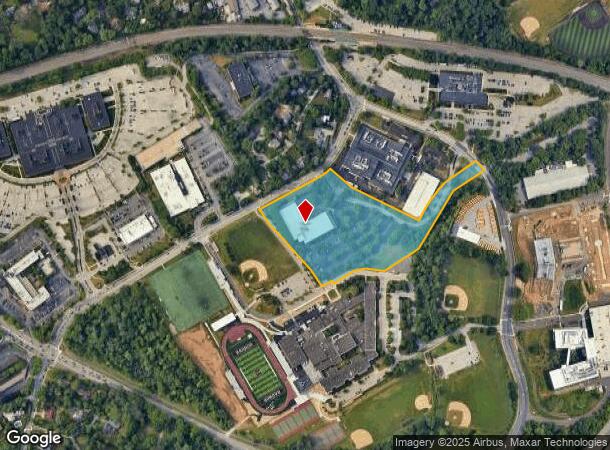  259 N Radnor Chester Rd, Wayne, PA Parcel Map