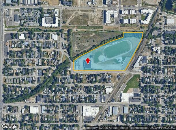  906 1St St, Missoula, MT Parcel Map