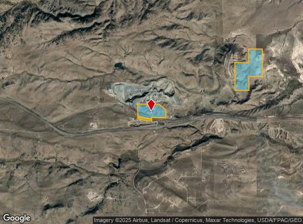  Service Rd, WY Parcel Map