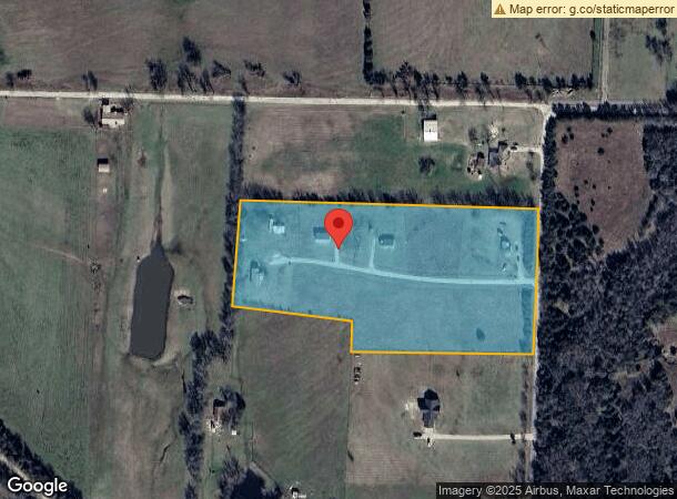  3133 County Road 3133, Lone Oak, TX Parcel Map