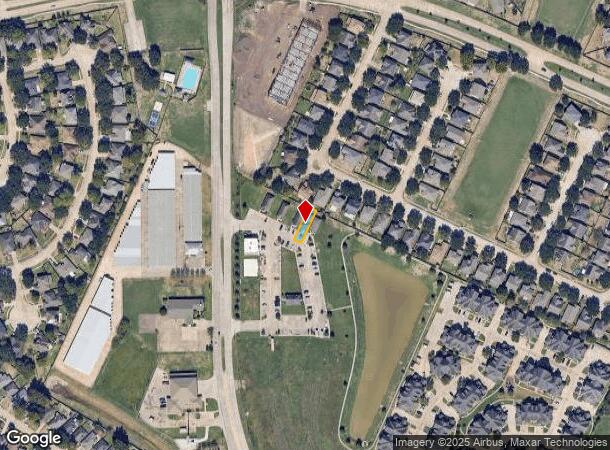  5223 Reading Cir, Rosenberg, TX Parcel Map