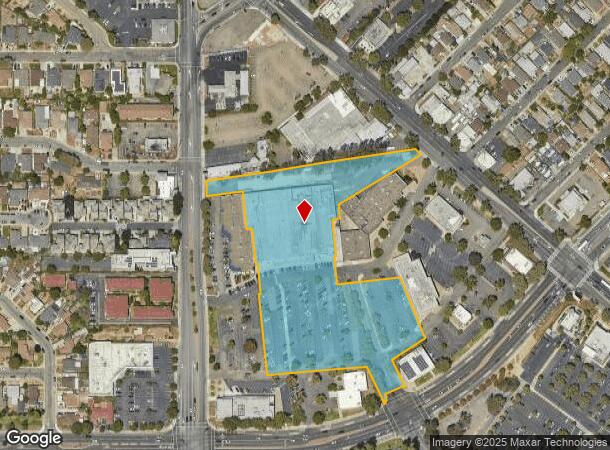  1300 Fairmont Dr, San Leandro, CA Parcel Map