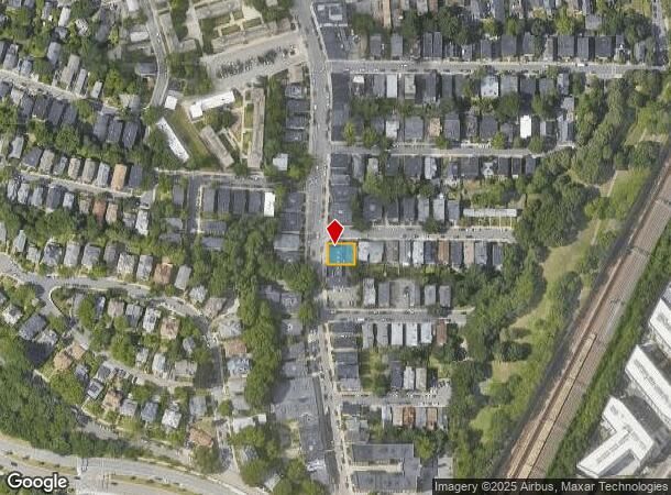  168 South St, Jamaica Plain, MA Parcel Map