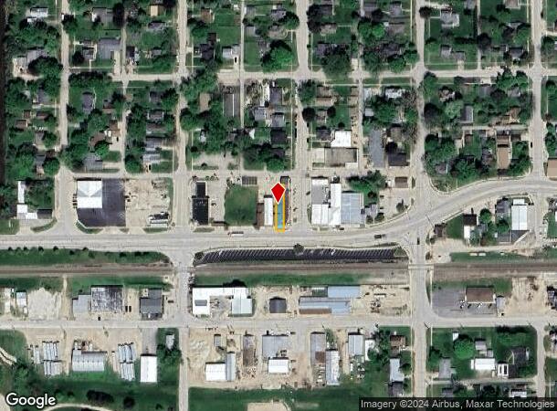  208 W Lincoln Hwy, Waterman, IL Parcel Map