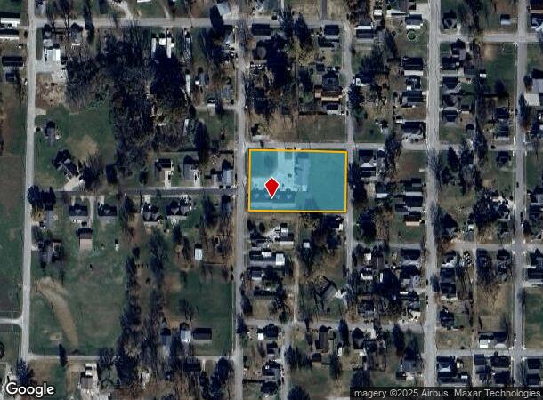 203 W Cherry St, Bicknell, IN Parcel Map