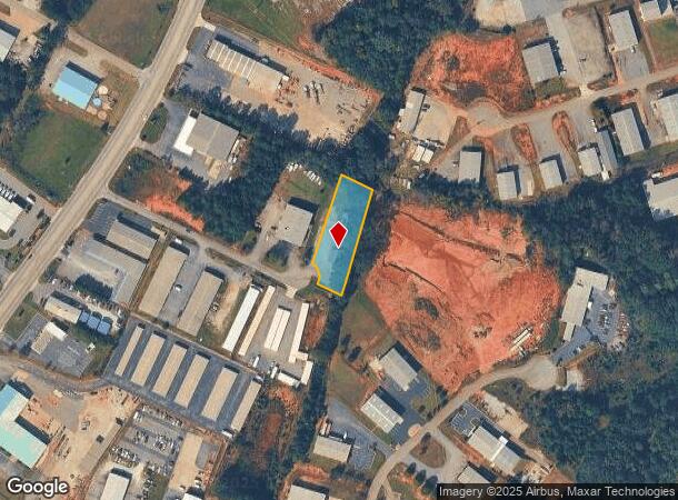  105 Construction Way, Anderson, SC Parcel Map