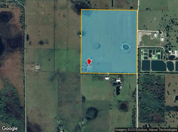 12261 Ne 120Th St, Okeechobee, FL Parcel Map
