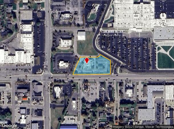  2000 25Th St, Columbus, IN Parcel Map