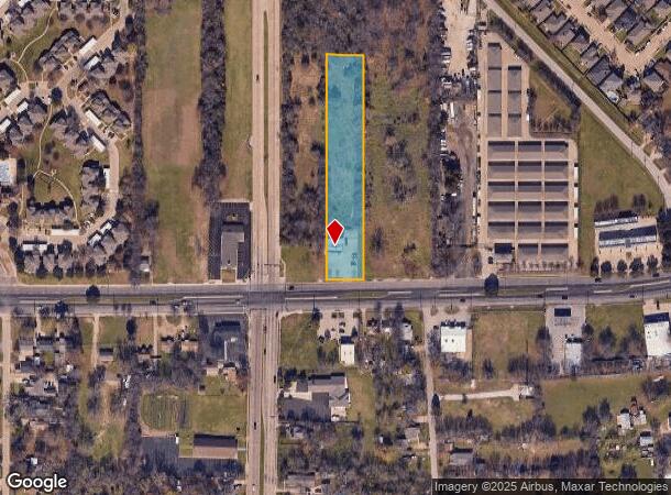 10215 Scyene Rd, Dallas, TX Parcel Map