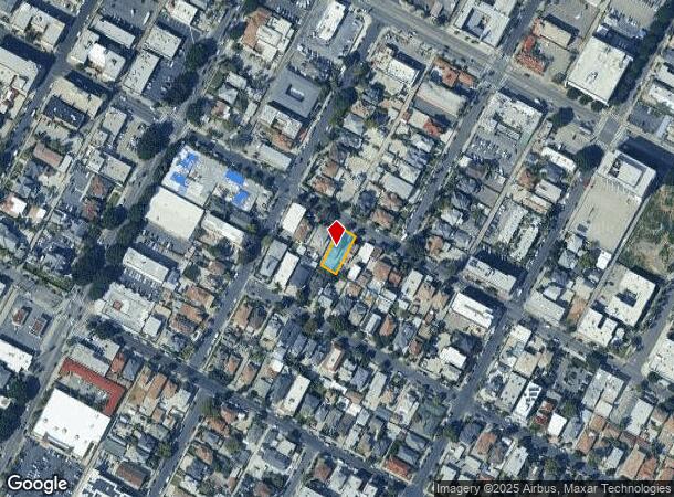 1850 W 11Th St, Los Angeles, CA Parcel Map