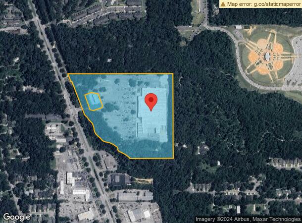  27521 Walmart Dr, Daphne, AL Parcel Map