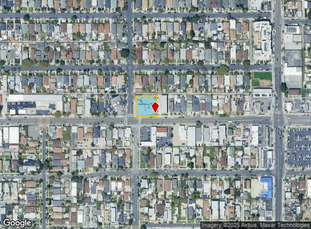 1885 W Jefferson Blvd, Los Angeles, CA Parcel Map