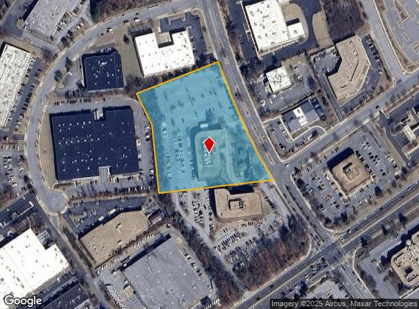 4640 Forbes Blvd, Lanham, MD Parcel Map