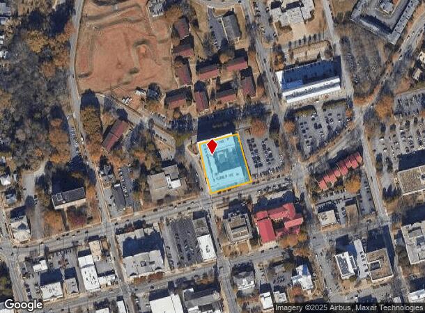  165 E Dougherty St, Athens, GA Parcel Map