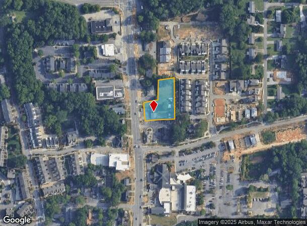  133 N Main St, Alpharetta, GA Parcel Map