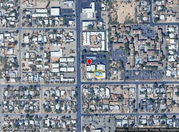  2102 N Country Club Rd, Tucson, AZ Parcel Map