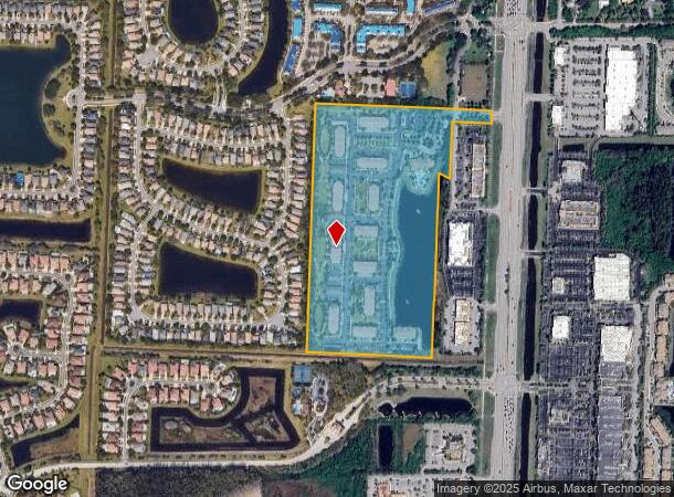 500 Christina Dr, Wellington, FL Parcel Map