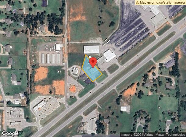  1607 E Veterans Memorial Hwy, Blanchard, OK Parcel Map