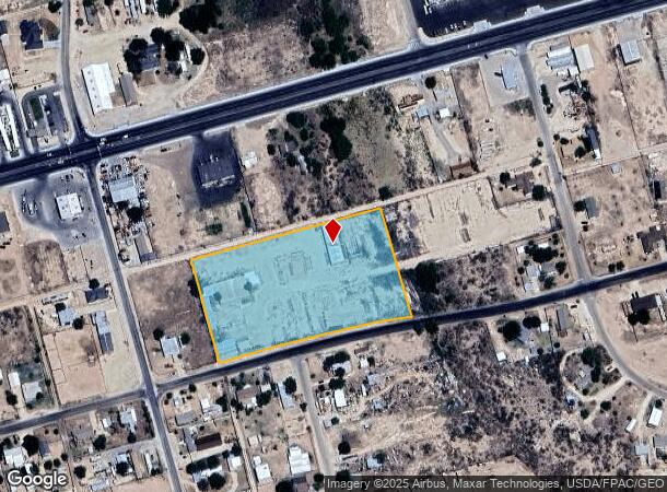 8816 W 26Th St, Odessa, TX Parcel Map