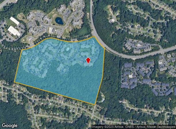  405 Rollingbrook Dr, Charlotte, NC Parcel Map