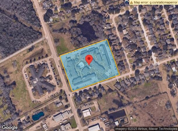  3833 Mustang Rd, Alvin, TX Parcel Map