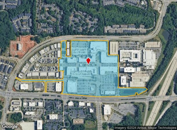  2200 Avalon Blvd, Alpharetta, GA Parcel Map