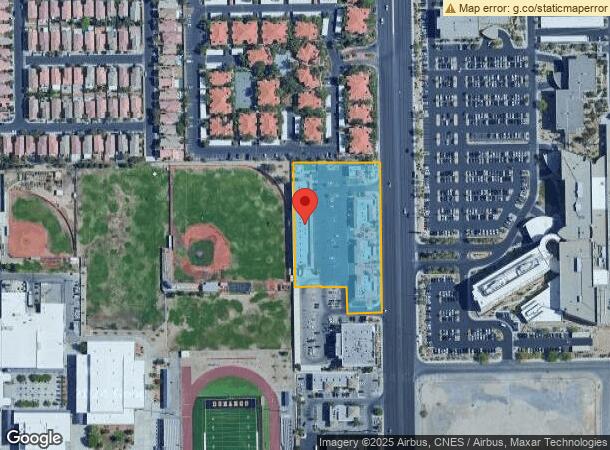  5415 S Rainbow Blvd, Las Vegas, NV Parcel Map