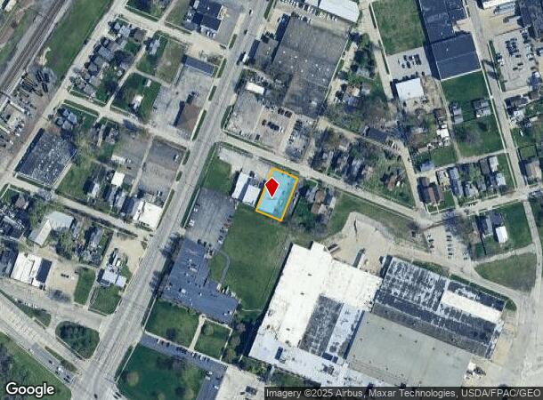247 Gradolph St, Toledo, OH Parcel Map