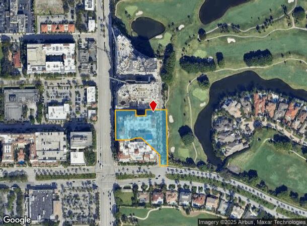  103 E Camino Real, Boca Raton, FL Parcel Map