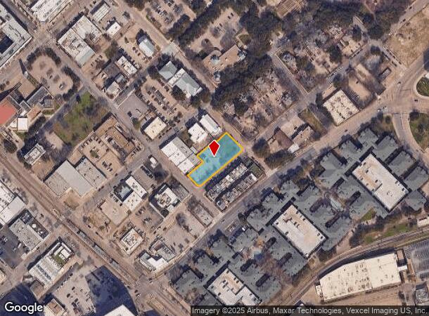  2727 Floyd St, Dallas, TX Parcel Map