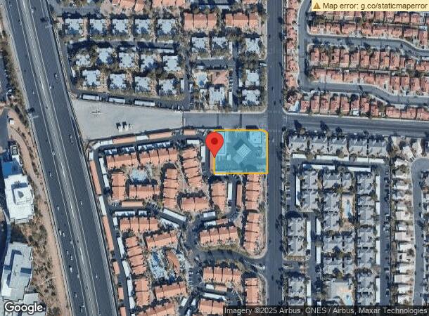  2747 N Rainbow Blvd, Las Vegas, NV Parcel Map