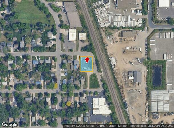  160 Ely St Ne, Minneapolis, MN Parcel Map