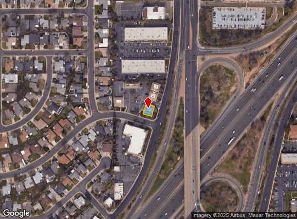1098 Melody Ln, Roseville, CA Parcel Map