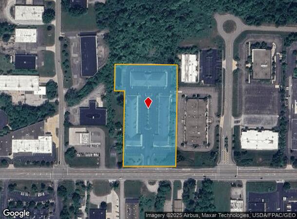  2181 E Aurora Rd, Twinsburg, OH Parcel Map