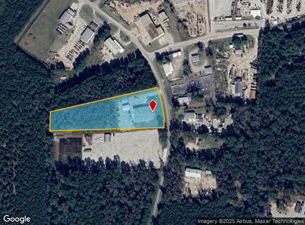 210 Crowatan Rd, Castle Hayne, NC Parcel Map