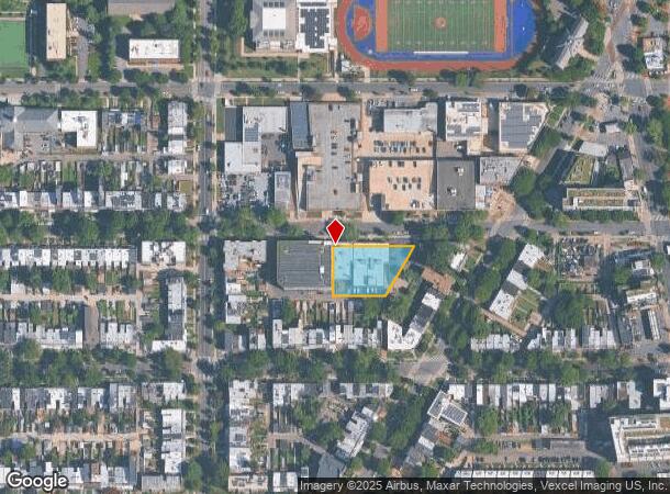  1246 Taylor St Nw, Washington, DC Parcel Map
