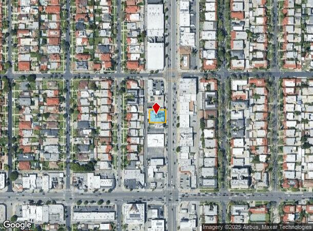  345 N La Brea Ave, Los Angeles, CA Parcel Map