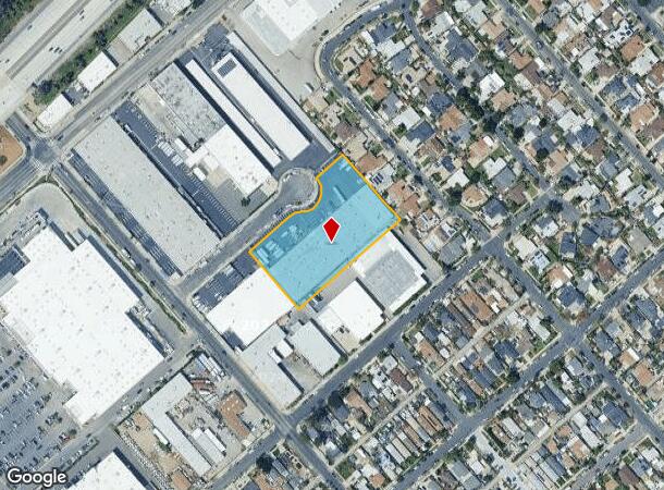  13230 Weidner St, Pacoima, CA Parcel Map