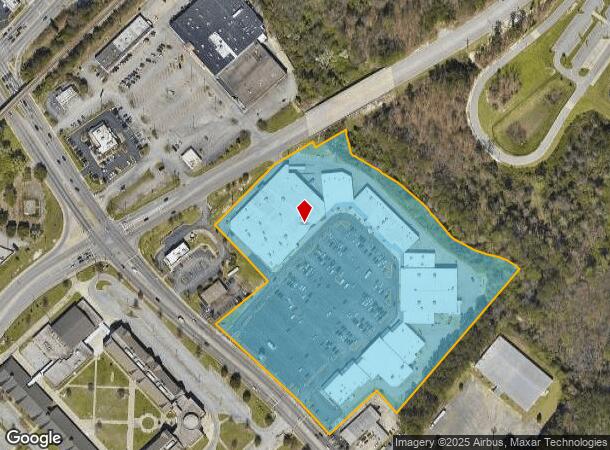 2744 Decker Blvd, Columbia, SC Parcel Map