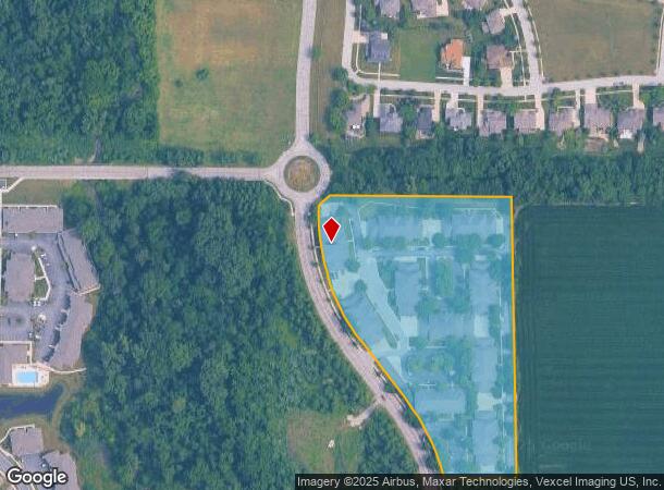 2125 Dickinson Rd, Chesterton, IN Parcel Map