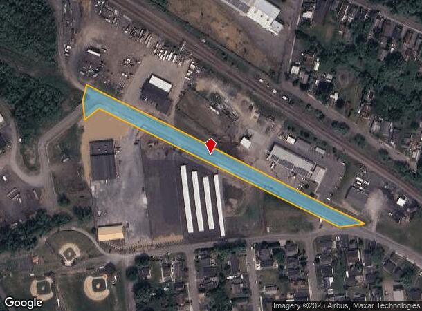 Clement St, Mechanicville, NY Parcel Map